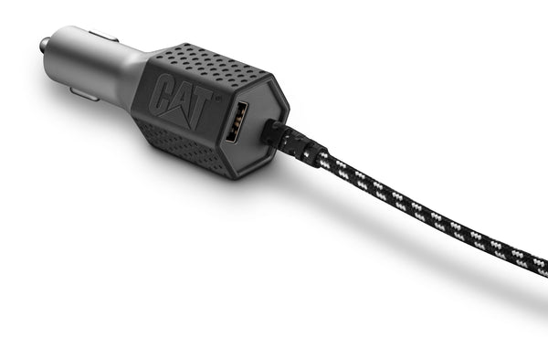 Single USB Car Charger - with 6' Micro USB Cable - DSP