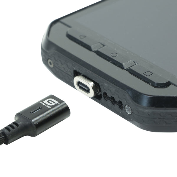 CABLE AIMANT MICRO USB 3 'GIGACORD - NOIR 2PK - DSP